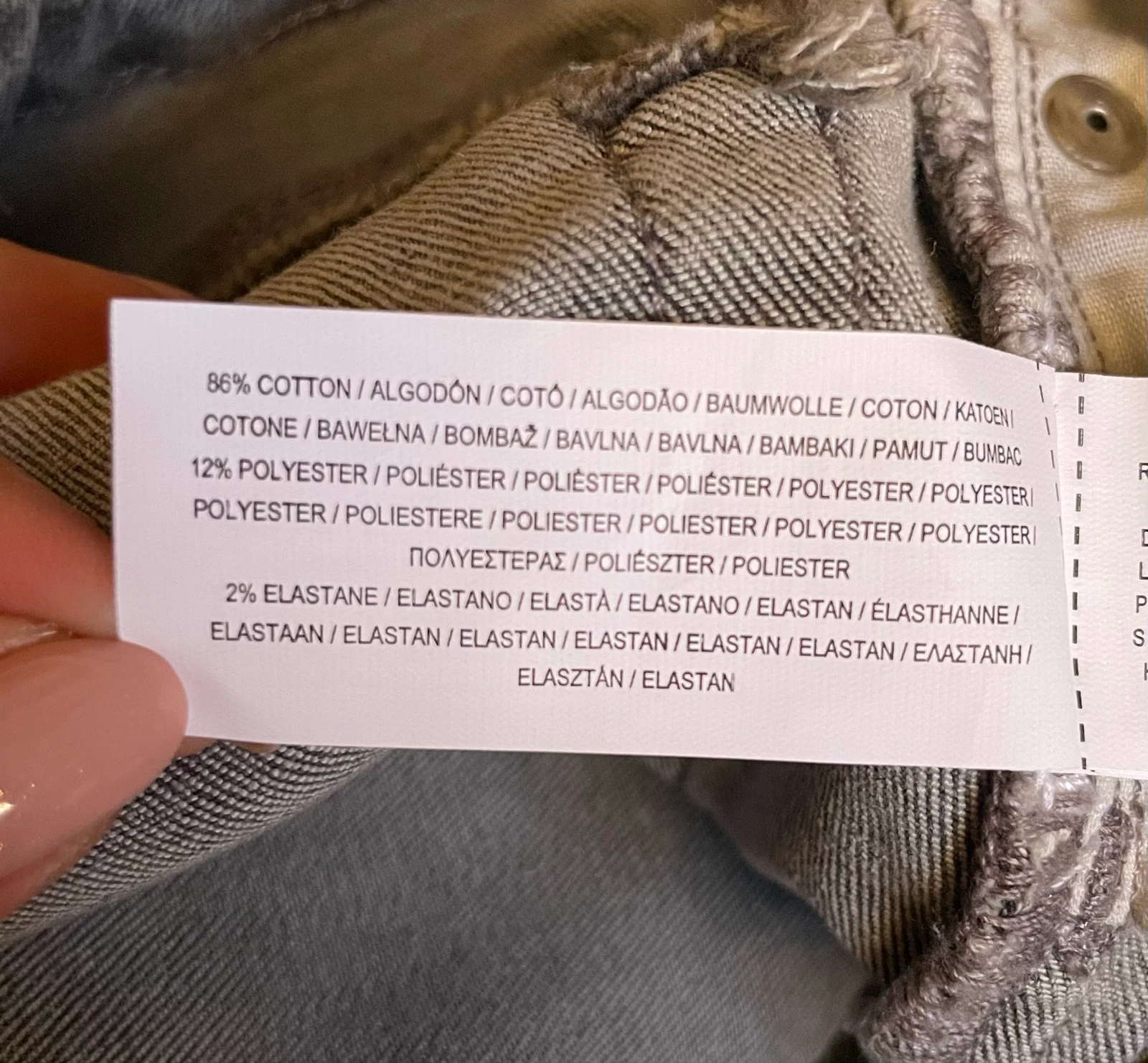 Calça jeans cinza – photo 12